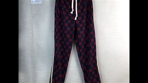 gucci tracksuit bottoms fake|gucci gg jacquard tracksuit.